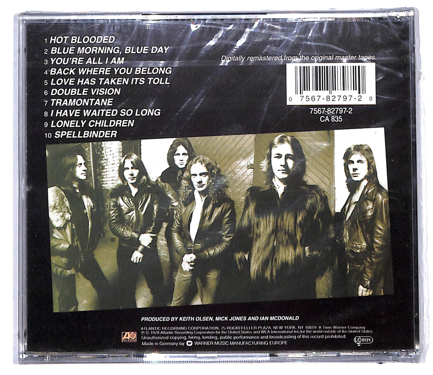 EBOND Foreigner - Double Vision CD CD096005