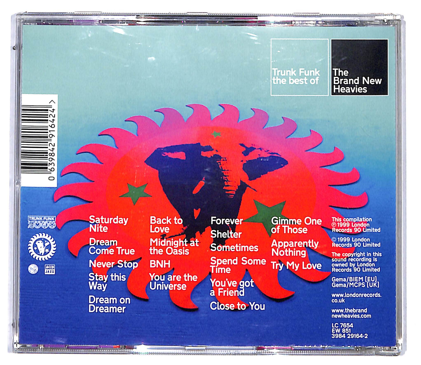 EBOND The Brand New Heavies - Trunk Funk - The Best Of CD CD096020