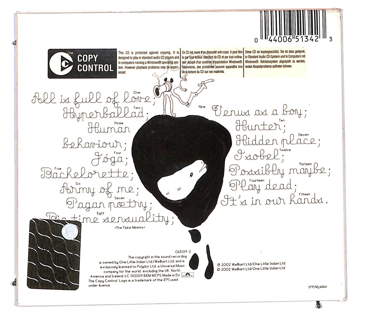 EBOND Bjork - Greatest Hits CD CD096041