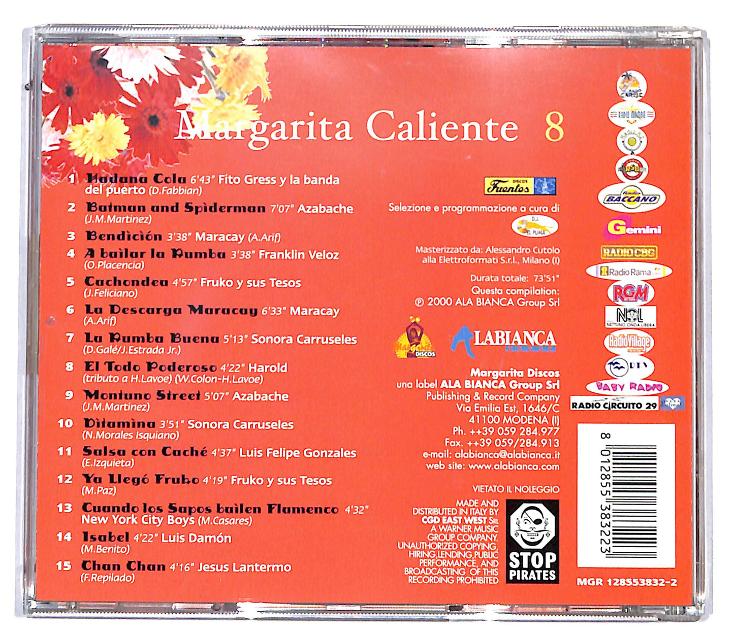 EBOND Various - Margarita Caliente 8 - CD CD096109