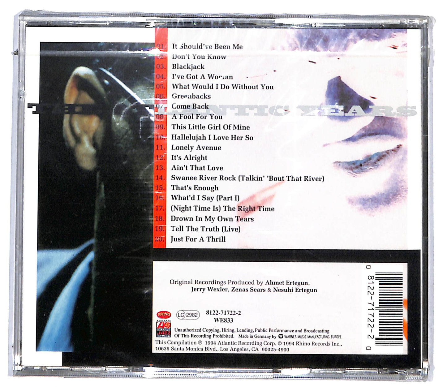 EBOND Ray Charles - The Best Of Ray Charles - The Atlantic Years CD CD096133