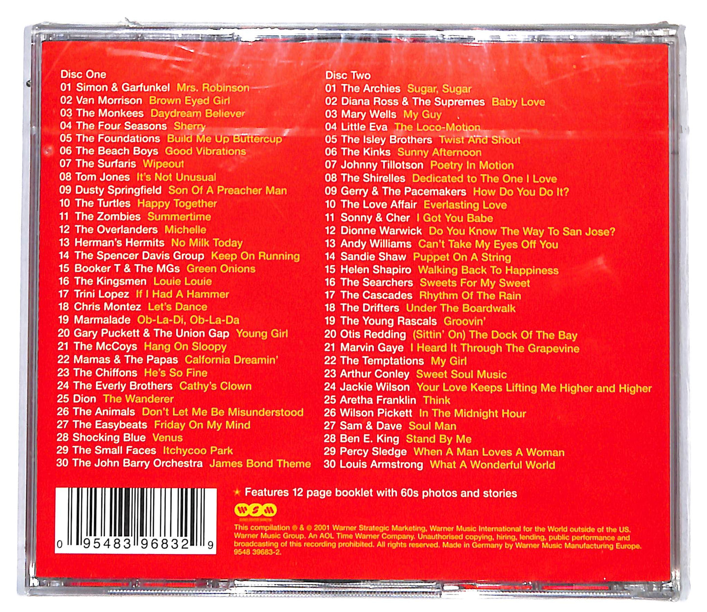 EBOND Various - Simply The Best 60s CD CD096203