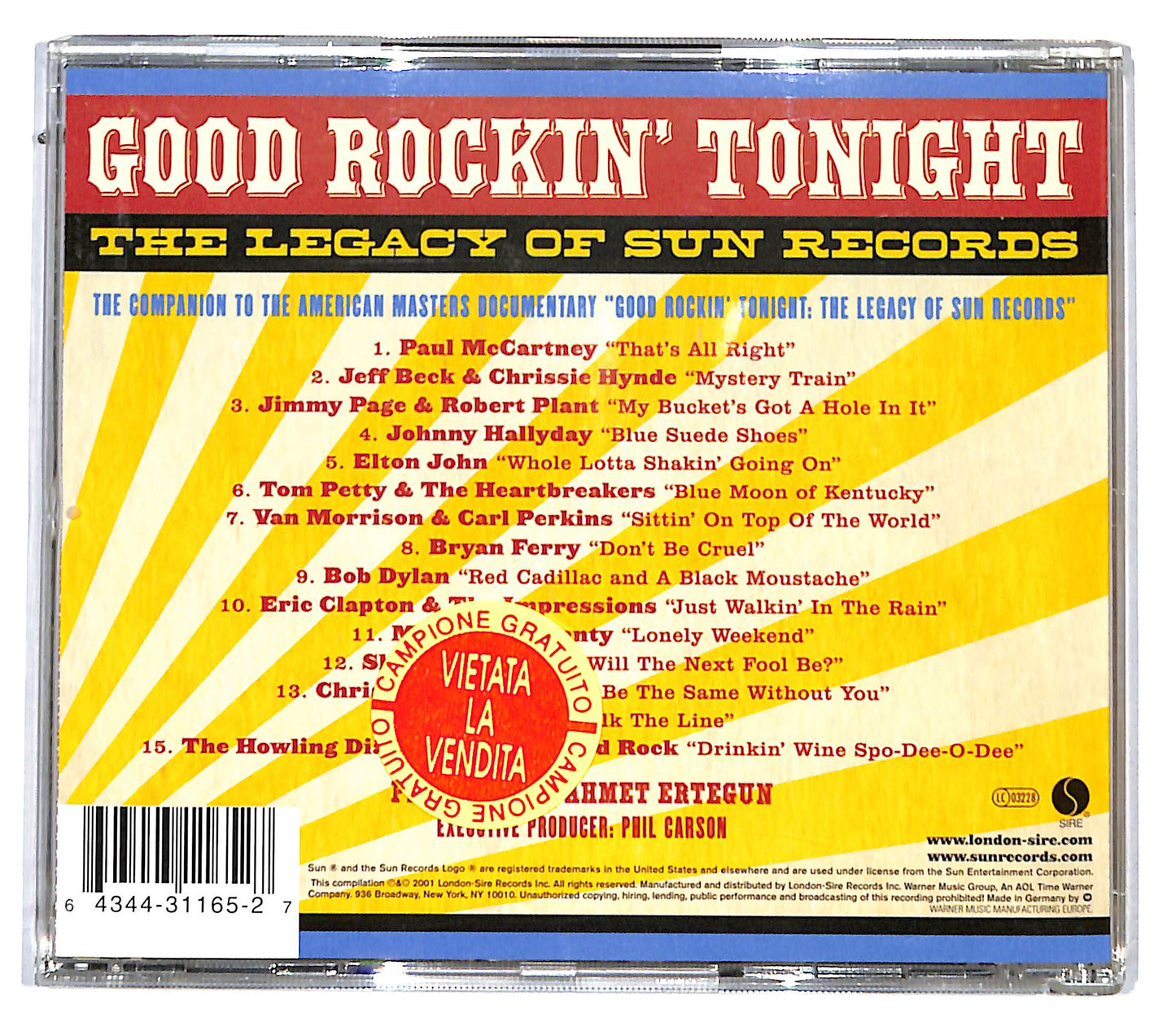 EBOND Good Rockin' Tonight - The Legacy Of Sun Records CD CD096209
