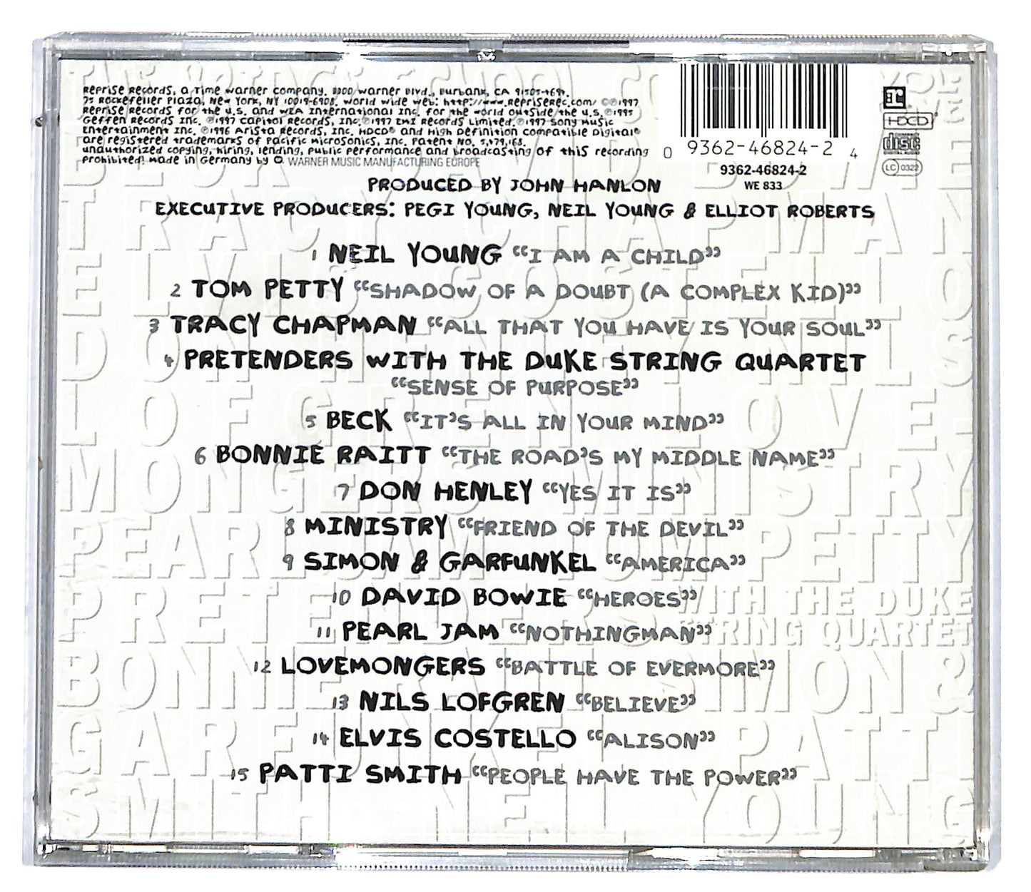 EBOND Various - The Bridge School Concerts Vol. One CD CD096224