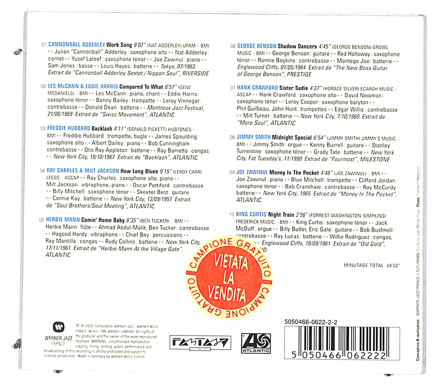 EBOND What's Jazz? Soul Jazz CD CD096257