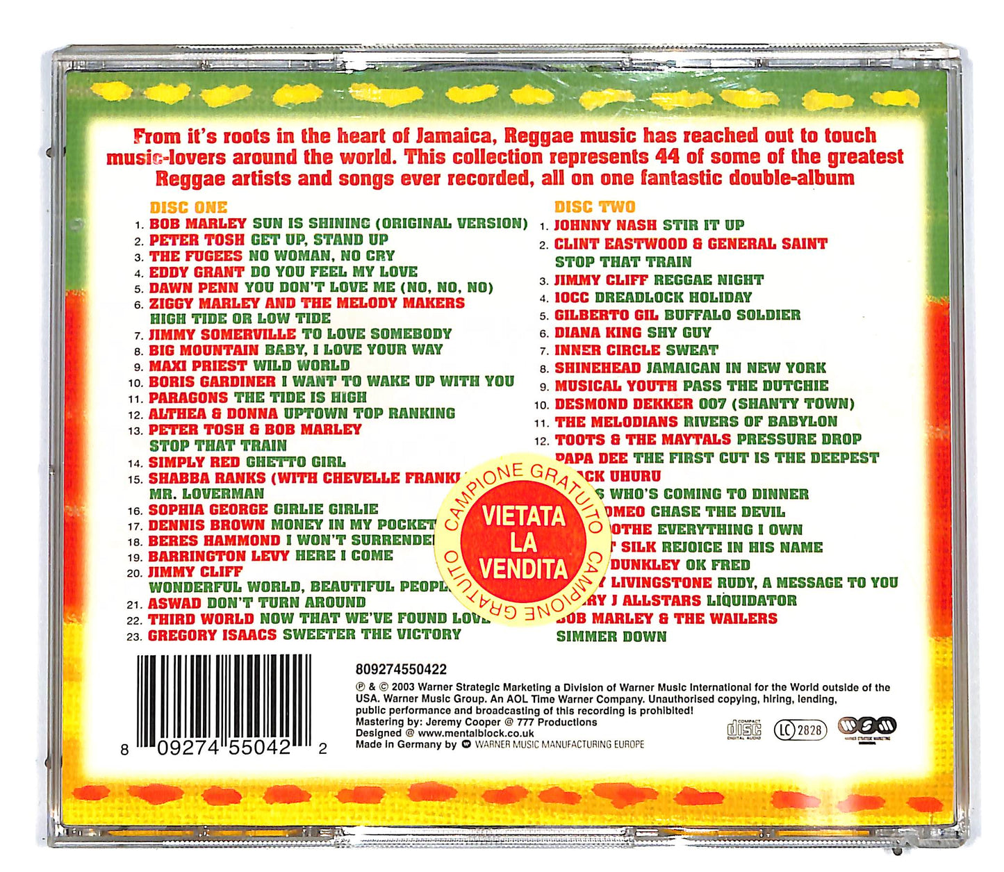 EBOND Various - Simply The Best Reggae Album (2cd) CD096316