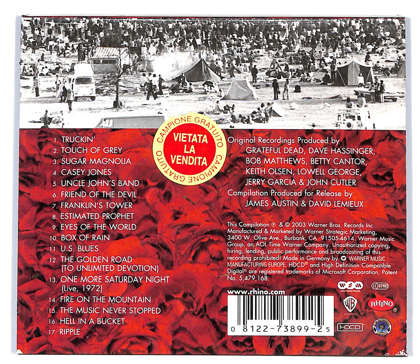 EBOND Grateful Dead - The Very Best Of Grateful Dead CD CD096342