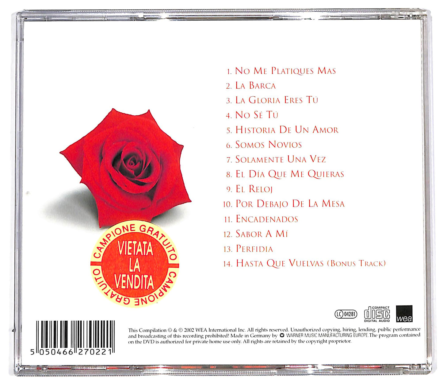 EBOND Luis Miguel - Mis Boleros Favoritos CD CD096510