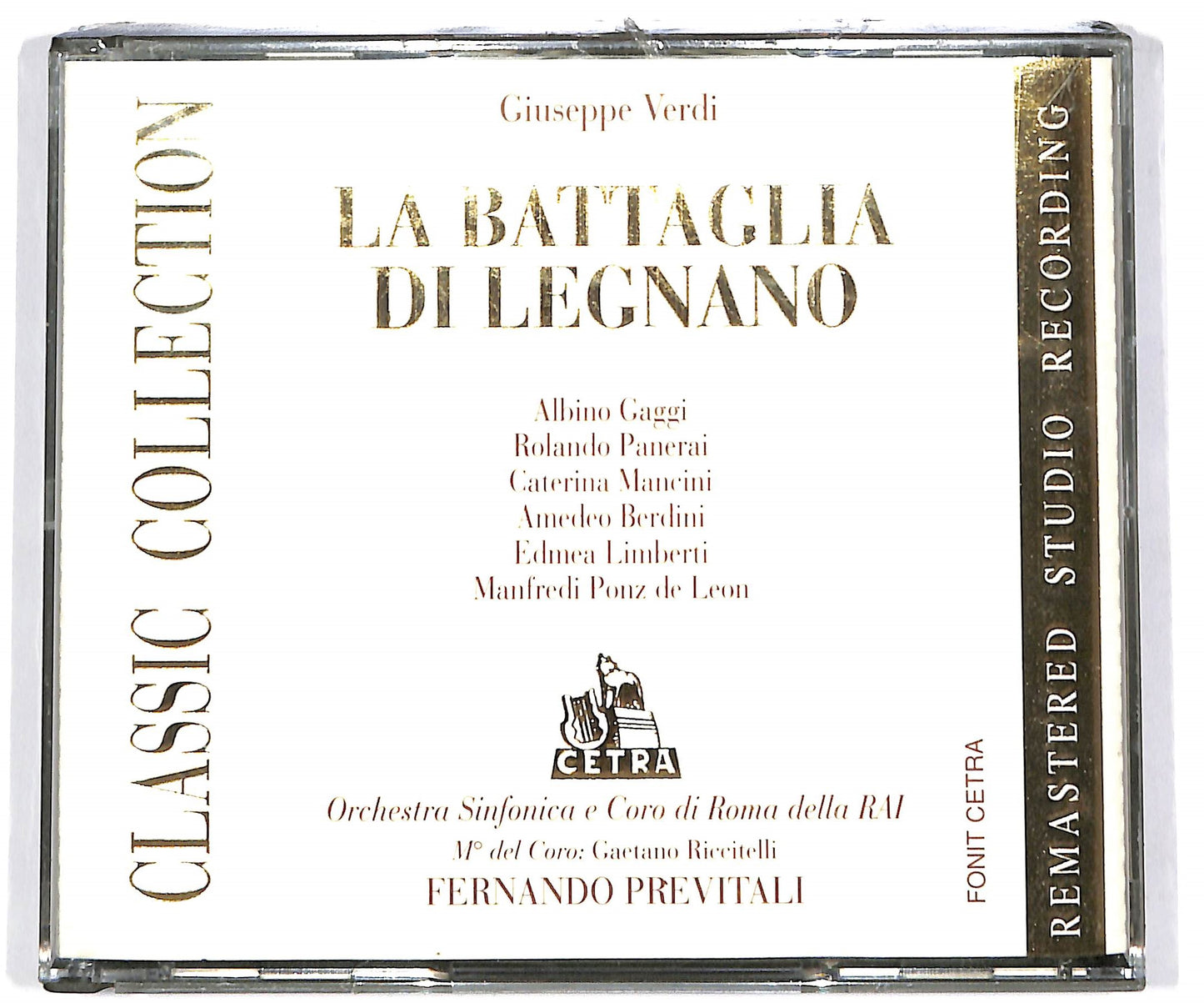 EBOND Giuseppe Verdi - La battaglia di Legnano - Classic Collection CD CD096513
