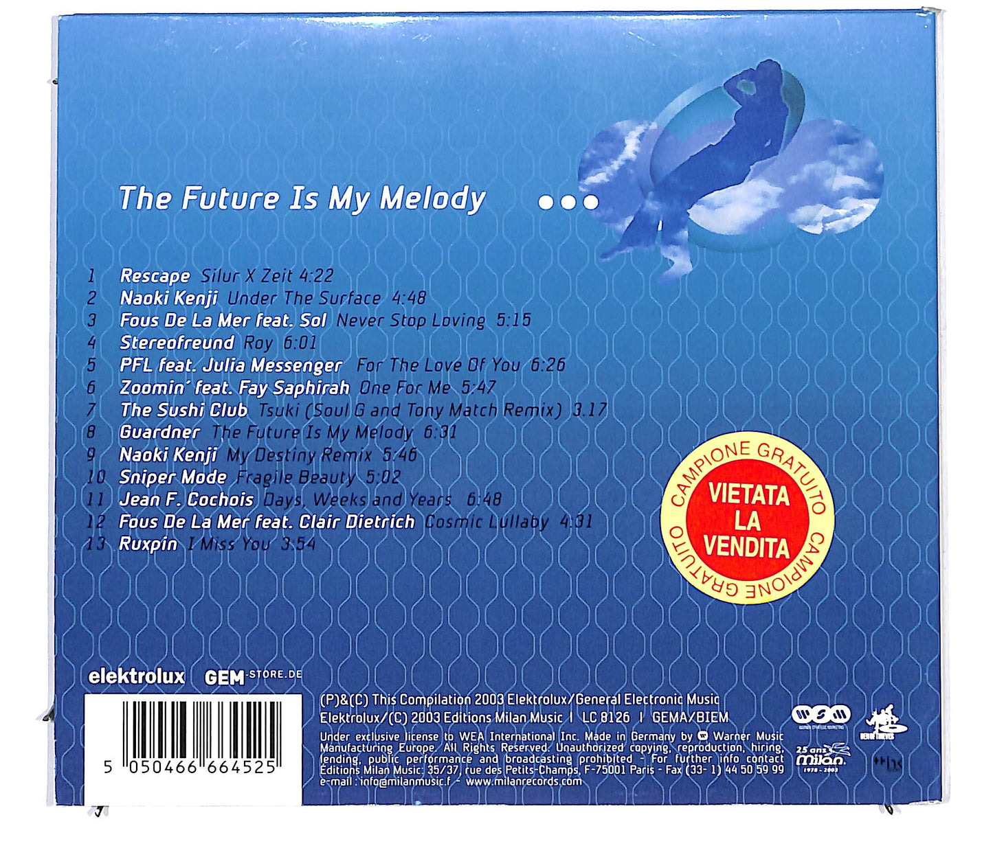EBOND Various - The Future Is My Melody Vol. 1 CD CD096611