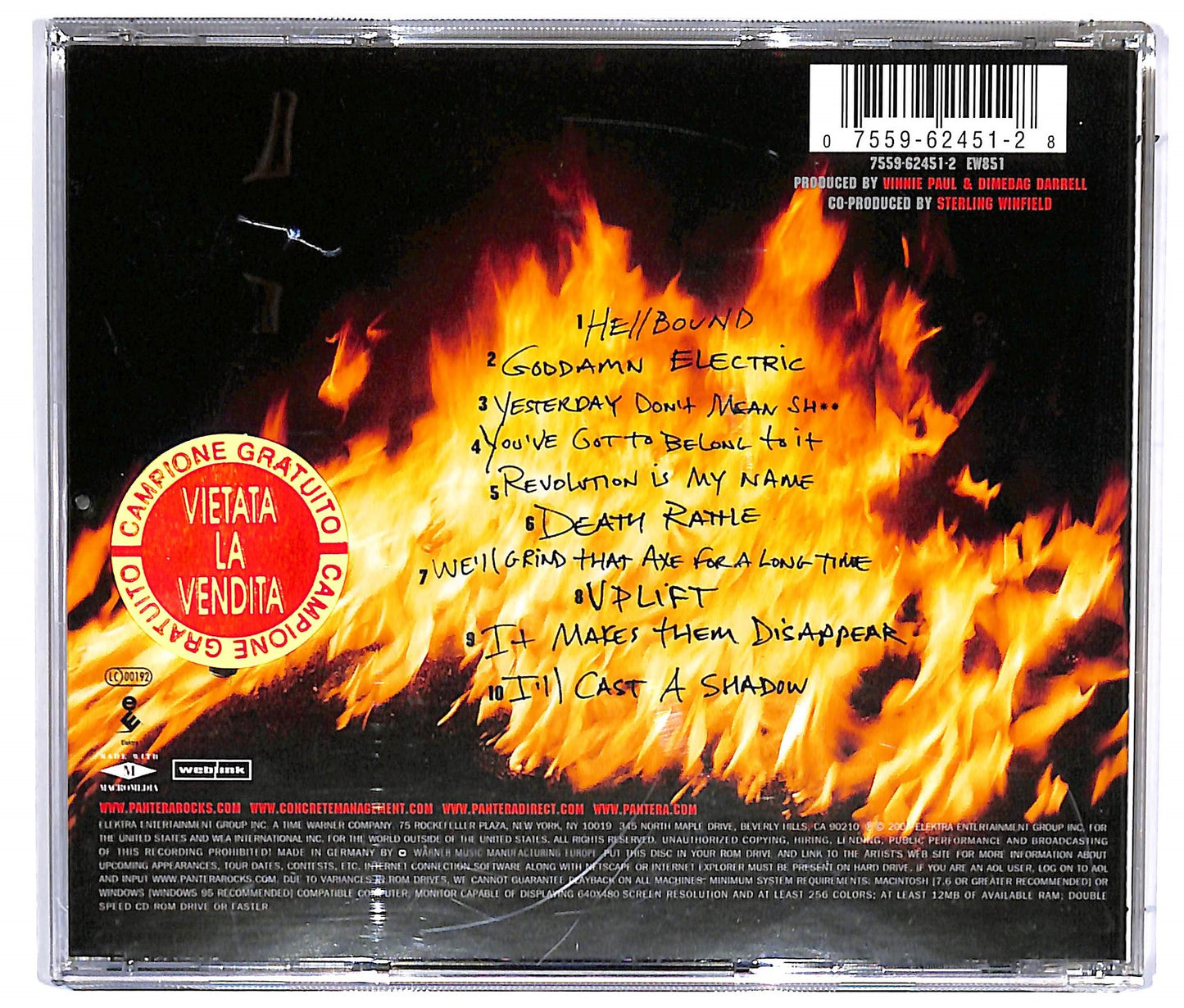 EBOND Pantera - Reinventing The Steel CD CD096642