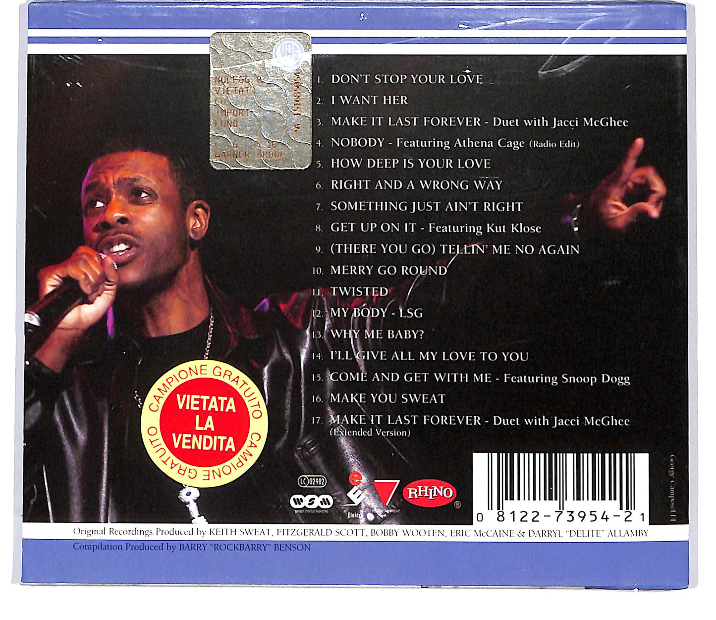 EBOND Keith Sweat - The Best Of Keith Sweat: Make You Sweat CD CD096649