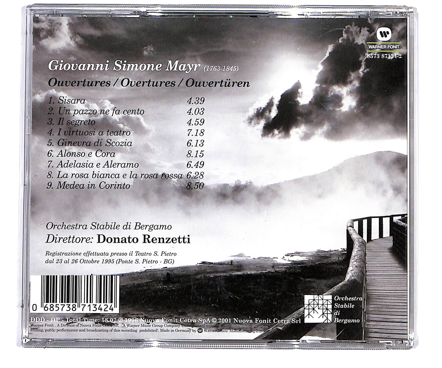 EBOND Giovanni Simone Mayr - Overtures CD CD096654
