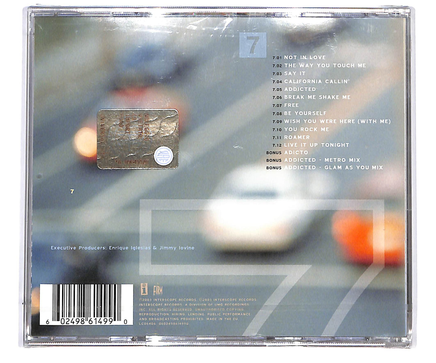 EBOND Enrique Iglesias - Seven CD CD096658