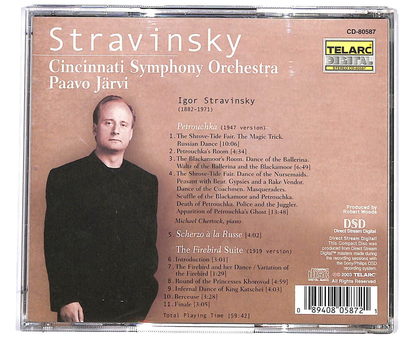 EBOND Paavo Jarvi - Petrouchka The Firebird Suite Scherzo A La Russe CD CD096662