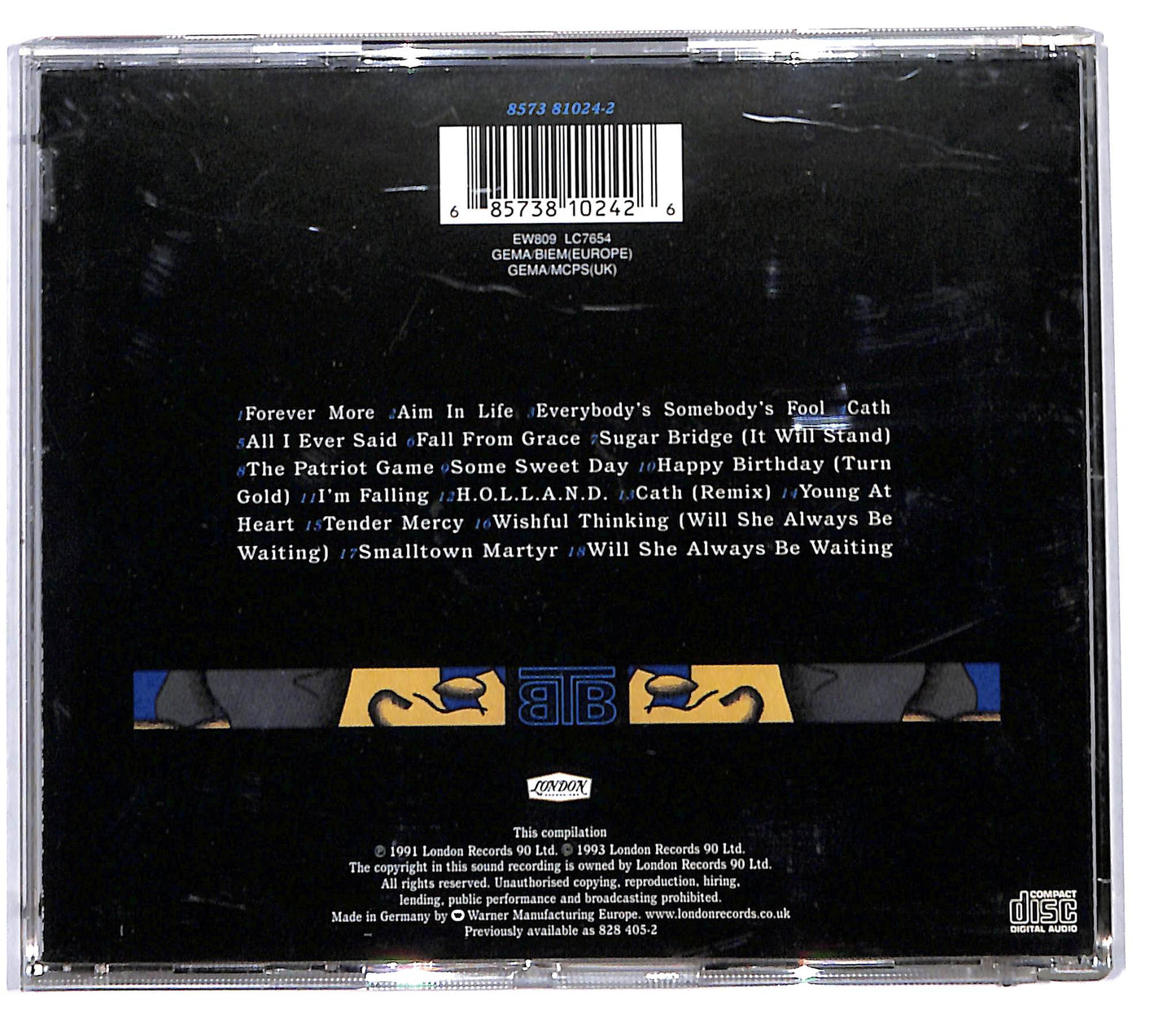 EBOND The Bluebells - The Singles Collection CD CD096706