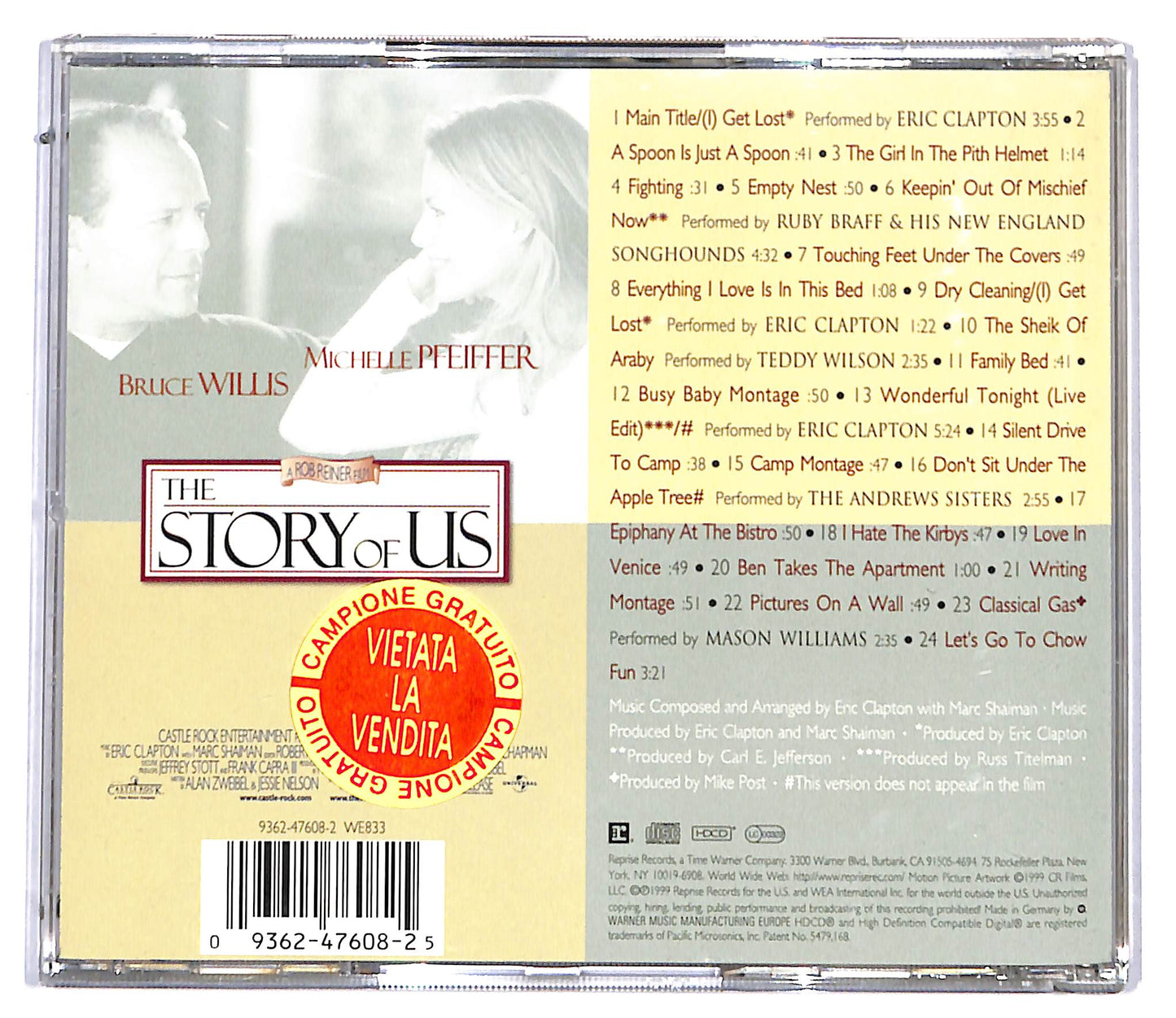 EBOND Eric Clapton With Marc Shaiman - The Story Of Us CD CD096724