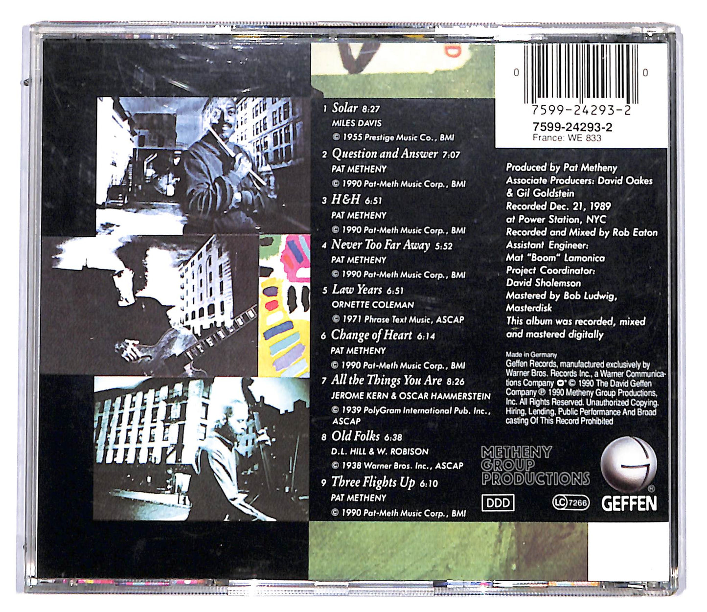 EBOND Pat Metheny w Dave Holland & Roy Haynes - Question And Answer CD CD096729