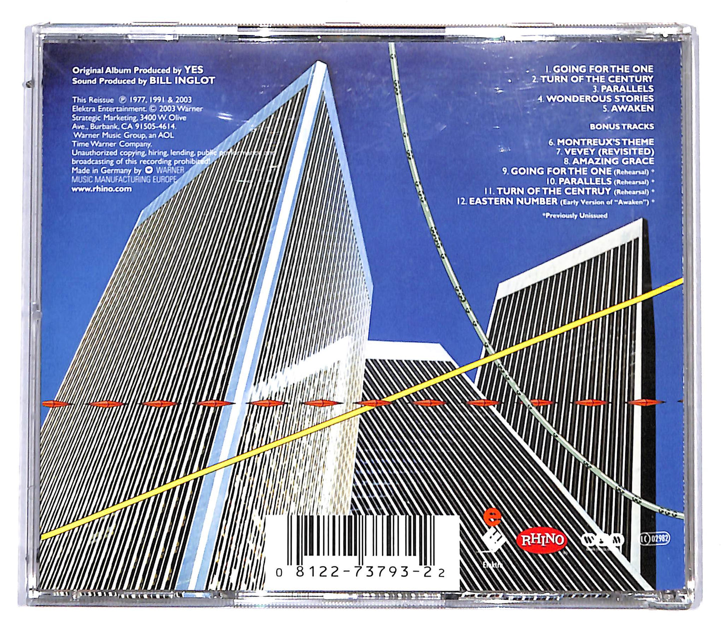EBOND Yes - Going For The One CD CD096739