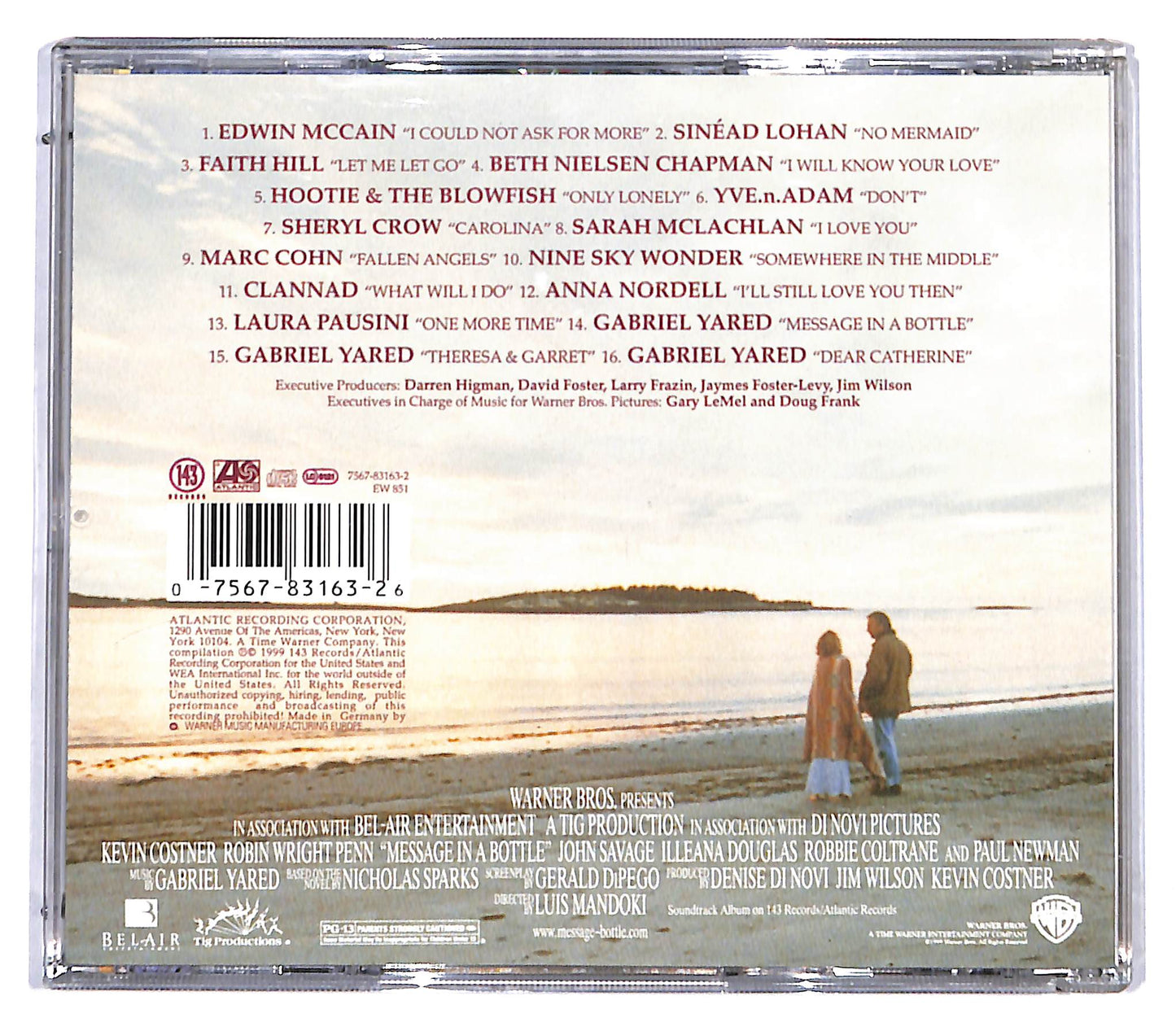 EBOND Music From And Inspired By The Motion Picture Message In A Bottle CD CD096741