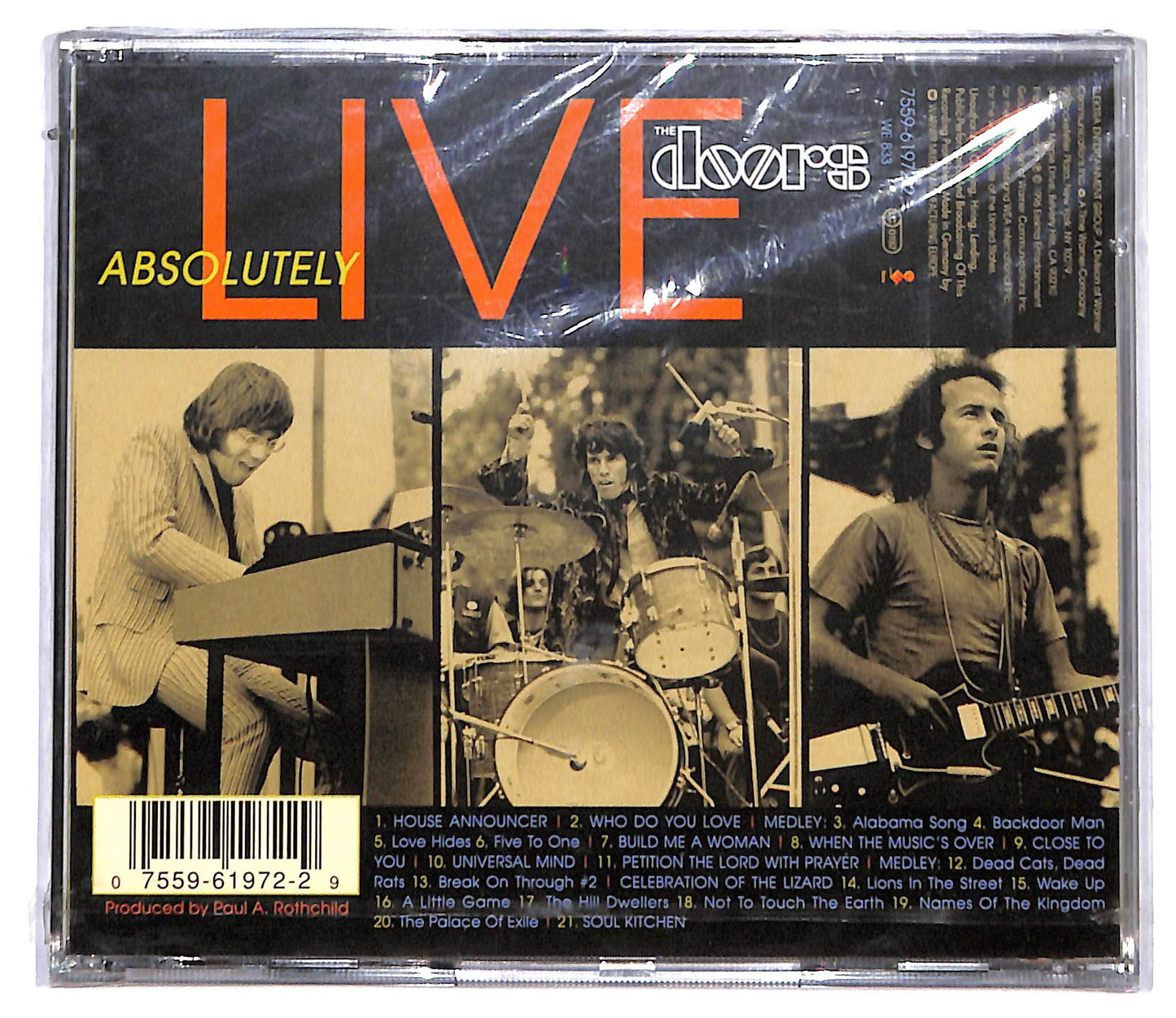 EBOND The Doors - Absolutely Live CD CD096760