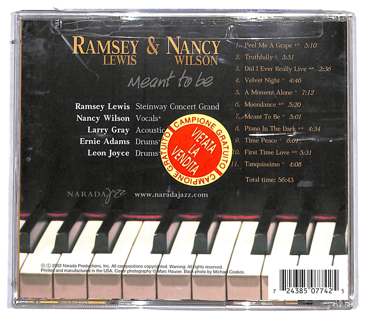 EBOND Ramsey Lewis & Nancy Wilson - Meant To Be CD CD096813