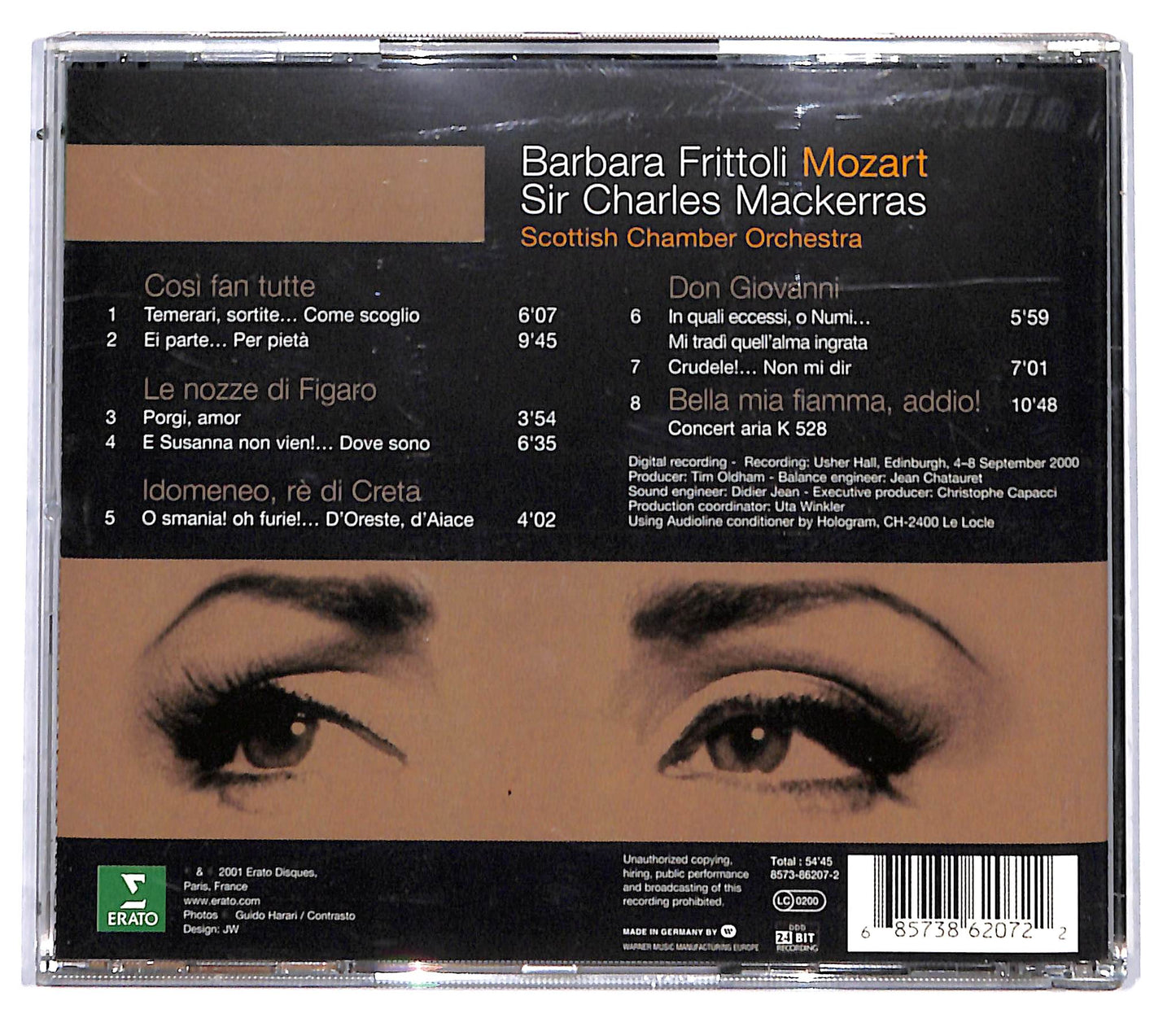 EBOND Barbara Frittoli - Sir Charles Mackerras - Mozart CD CD096819