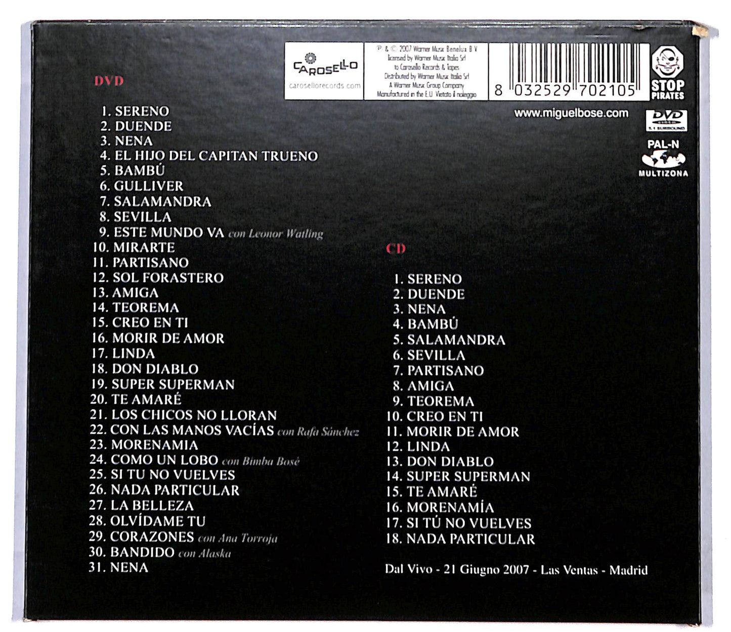 EBOND Bose - Papitour (digipak) CD CD096842