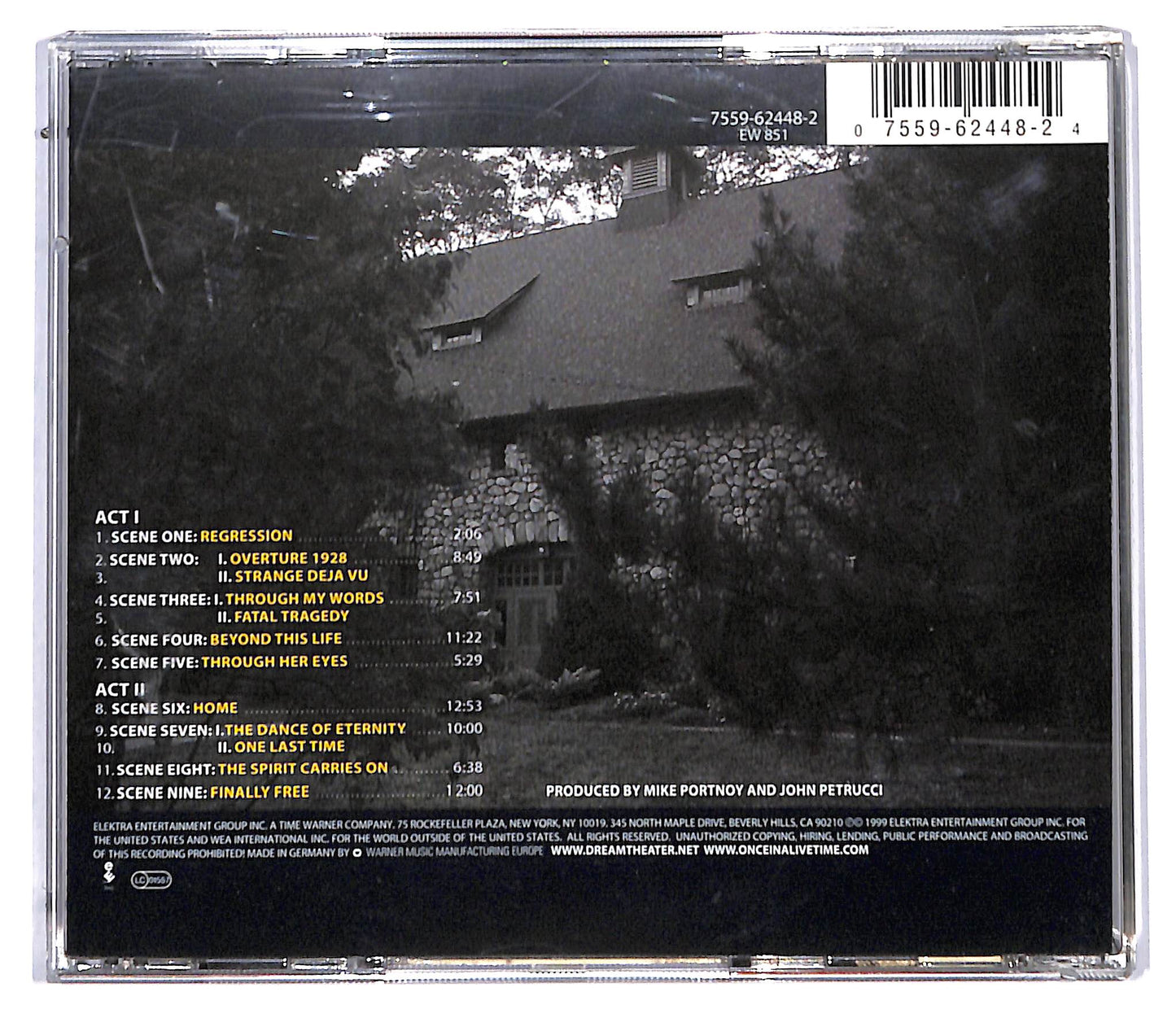 EBOND Dream Theater - Metropolis Pt. 2 - Scenes From A Memory CD CD096857