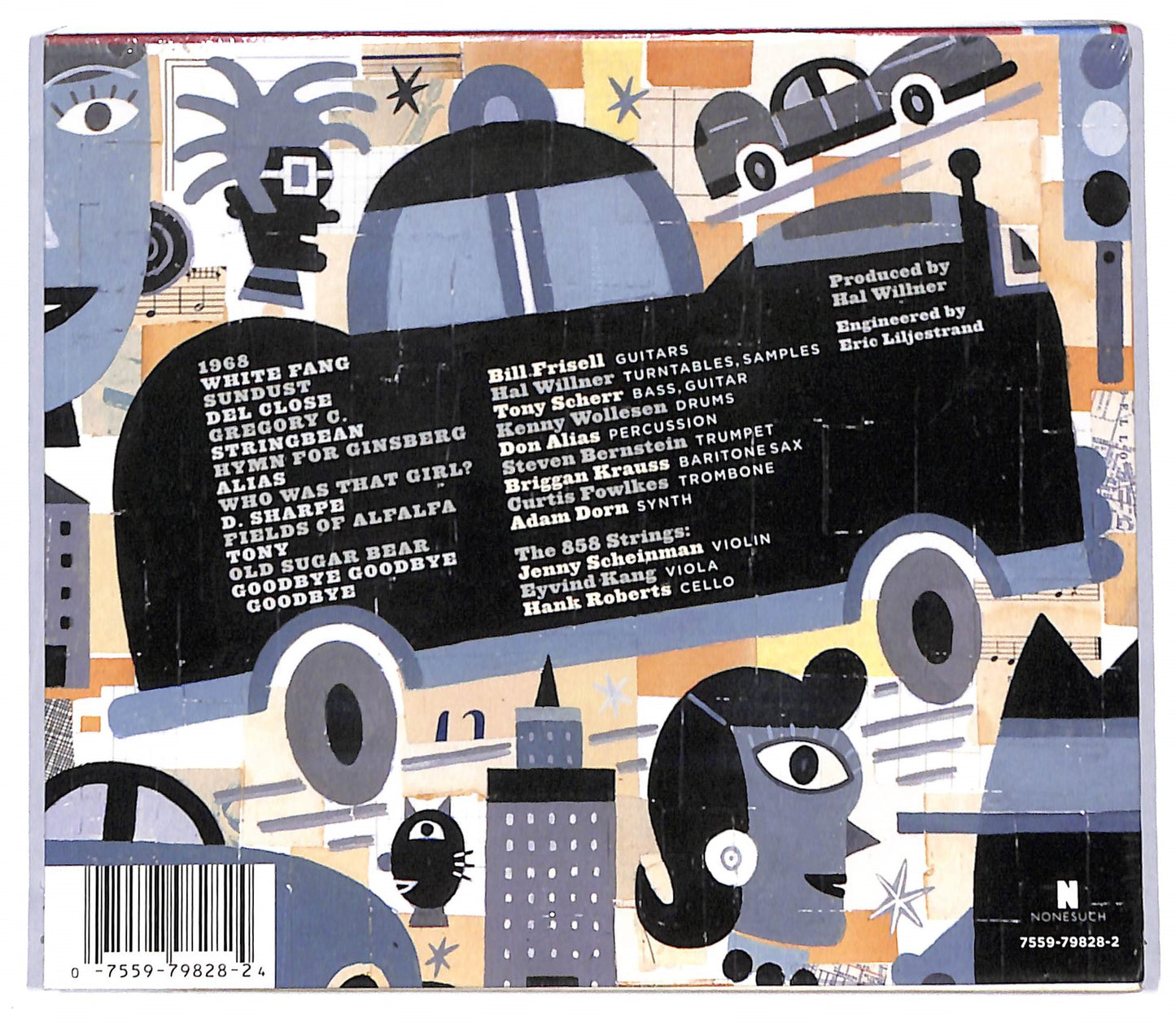 EBOND Bill Frisell - Unspeakable CD CD096905