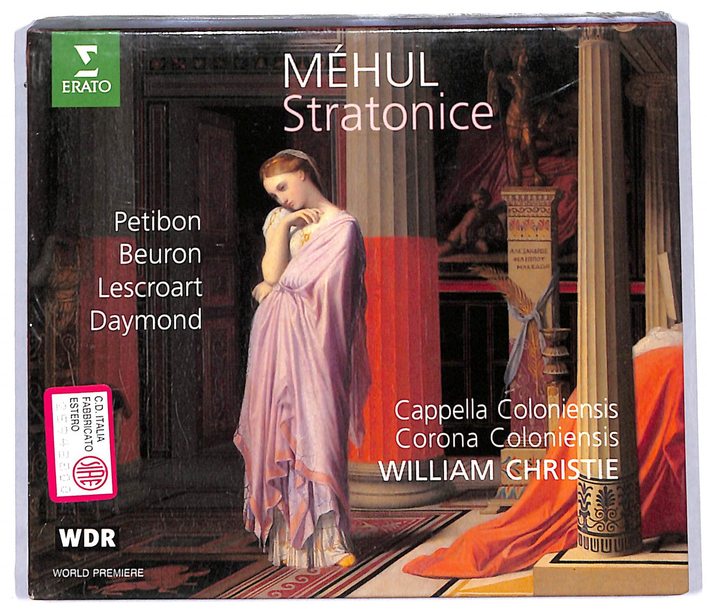 EBOND Mehul Stratonice - William Christie CD CD096916