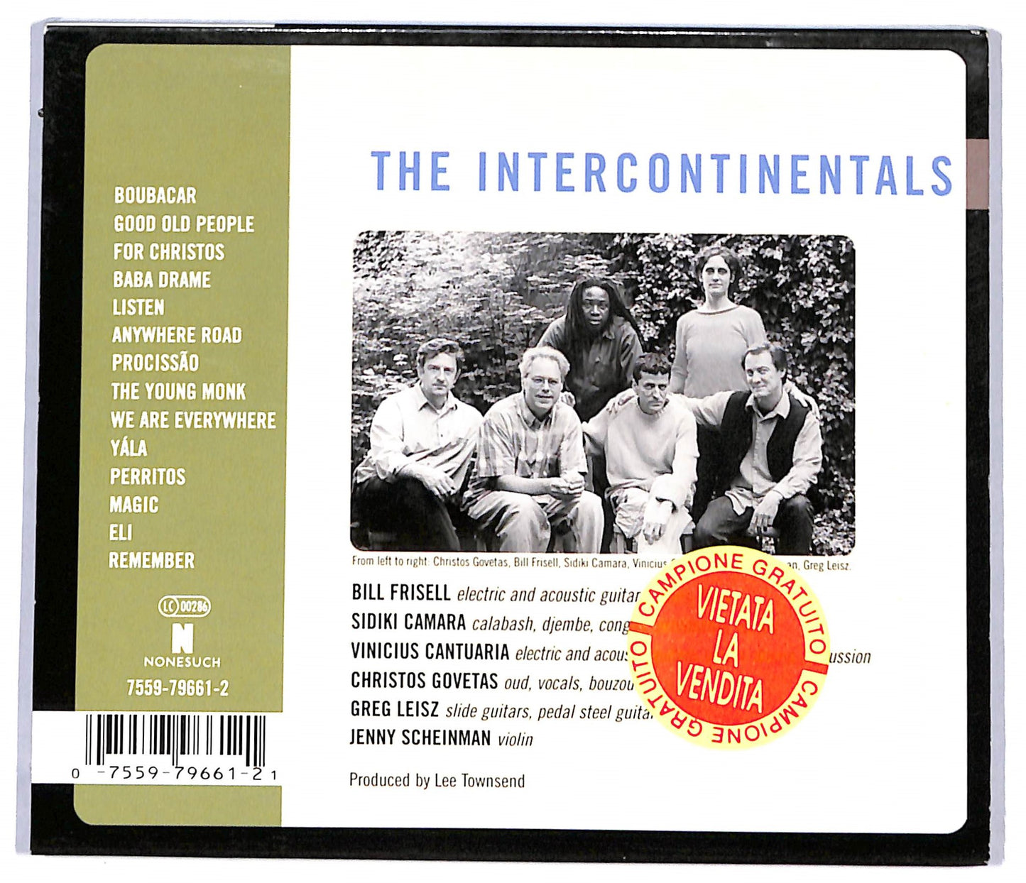 EBOND Bill Frisell - The Intercontinentals CD CD096920
