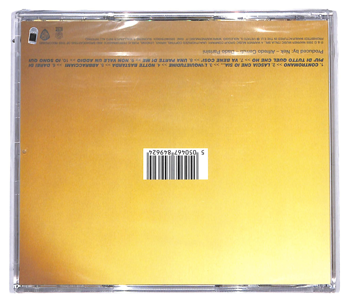 EBOND Nek - Una Parte Di Me CD CD096923