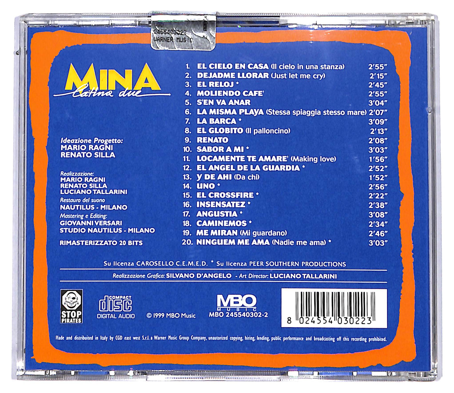 EBOND Mina - Mina Latina Due CD CD096928
