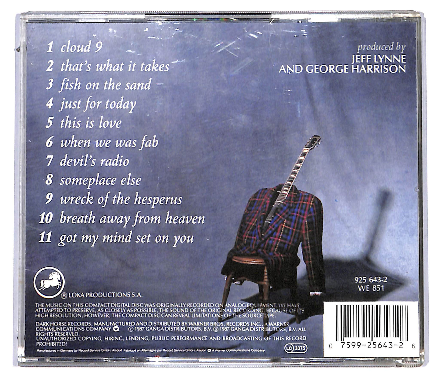EBOND George Harrison - Cloud Nine CD CD096934
