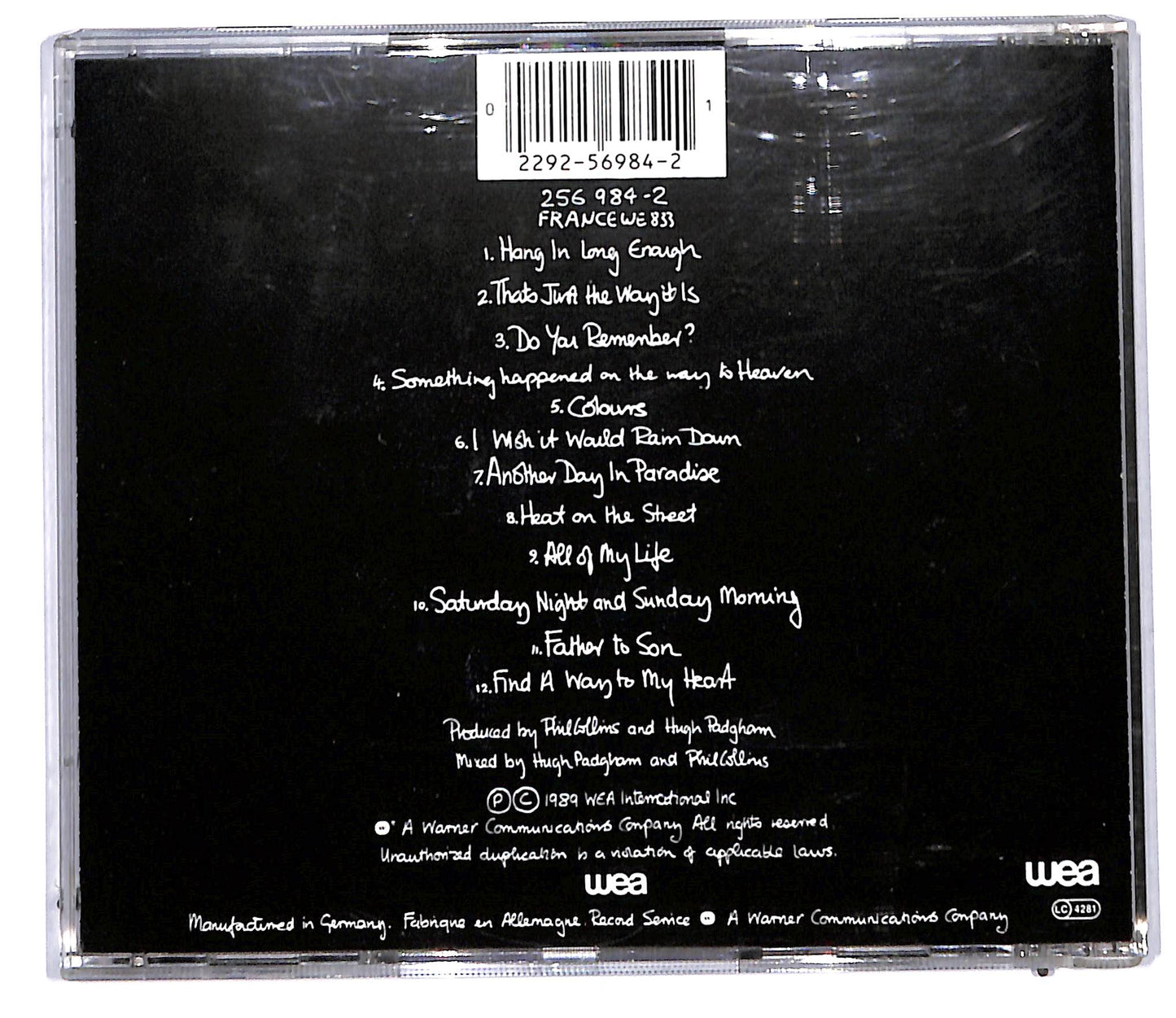 EBOND Phil Collins - But Seriously CD CD096942