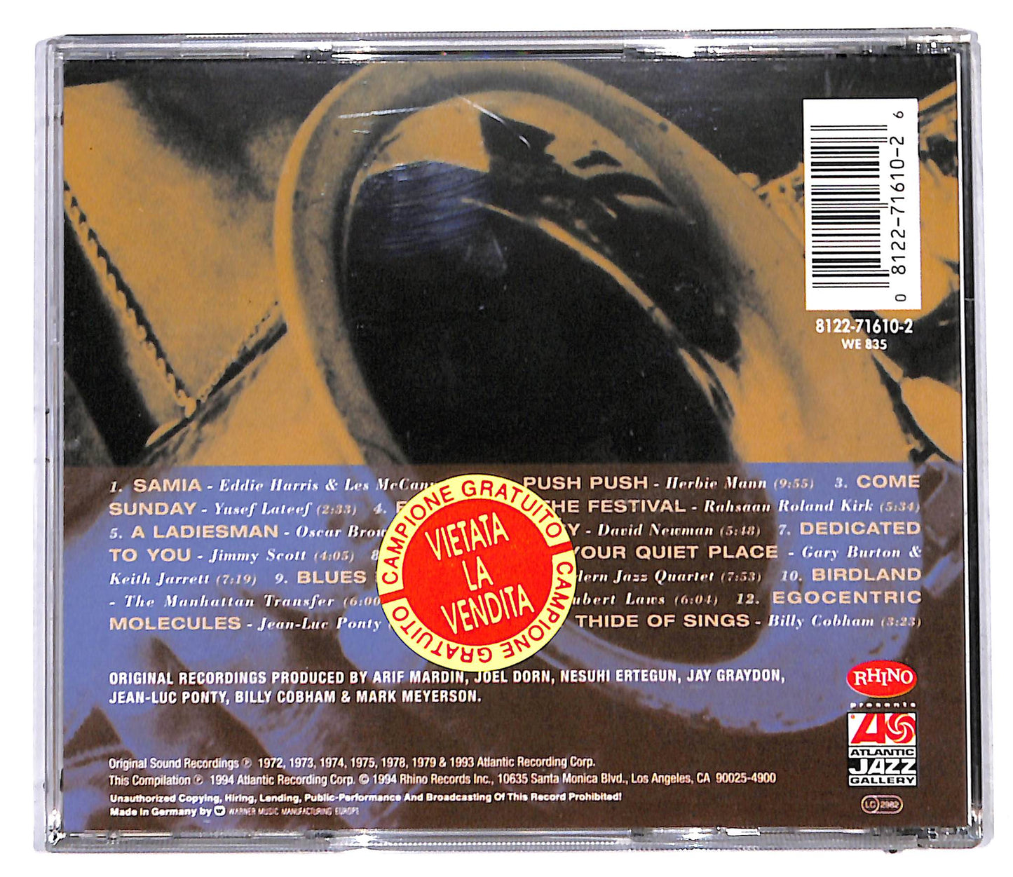 EBOND Atlantic Jazz - Best Of The '70s CD CD097005