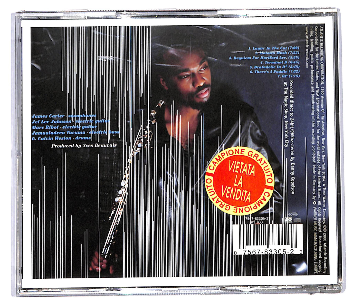EBOND James Carter - Layin' In The Cut CD CD097039