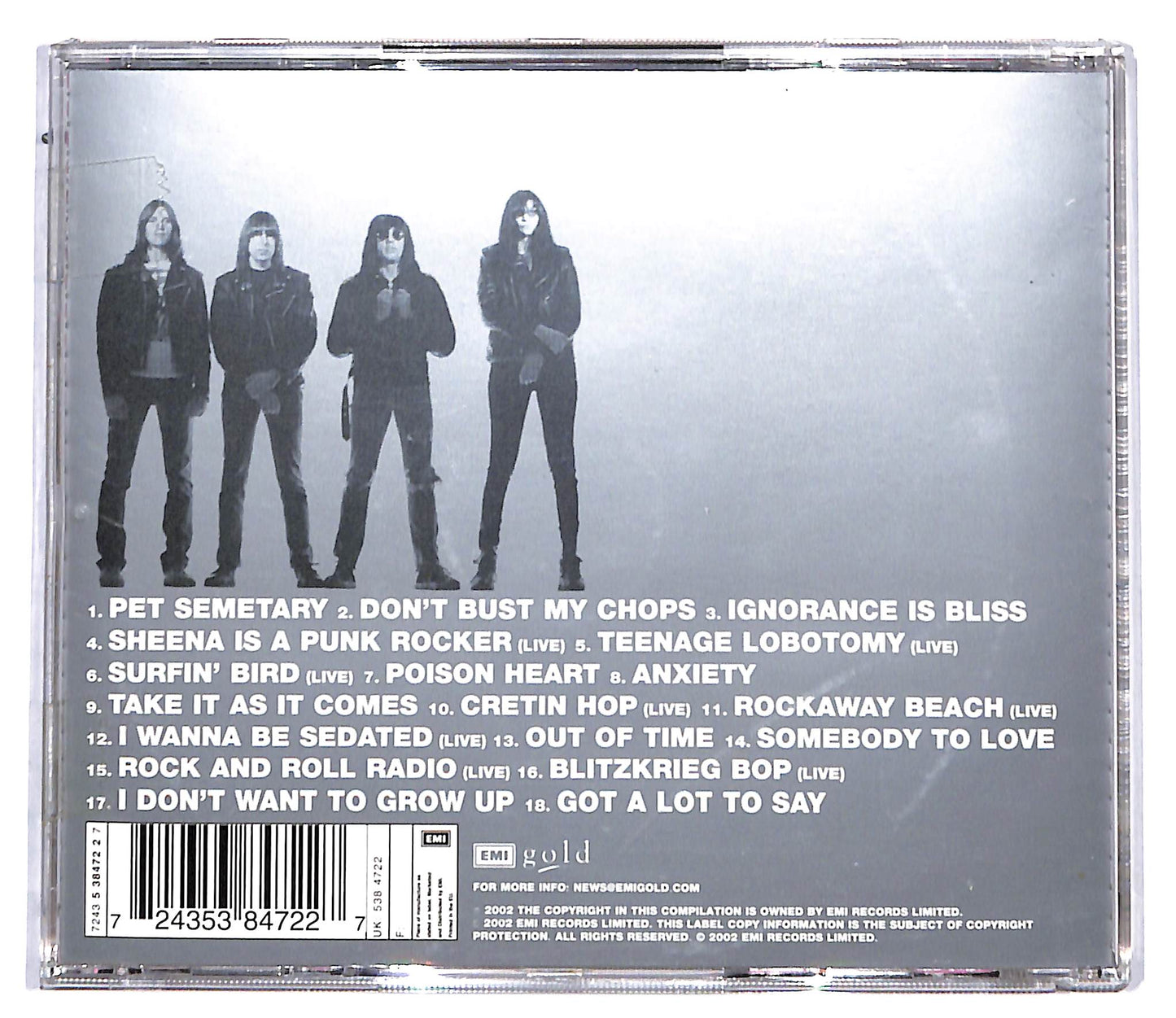 EBOND Ramones - Best Of The Chrysalis Years CD CD097066