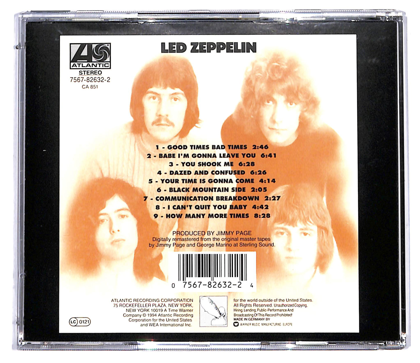 EBOND Led Zeppelin - Led Zeppelin CD CD097118