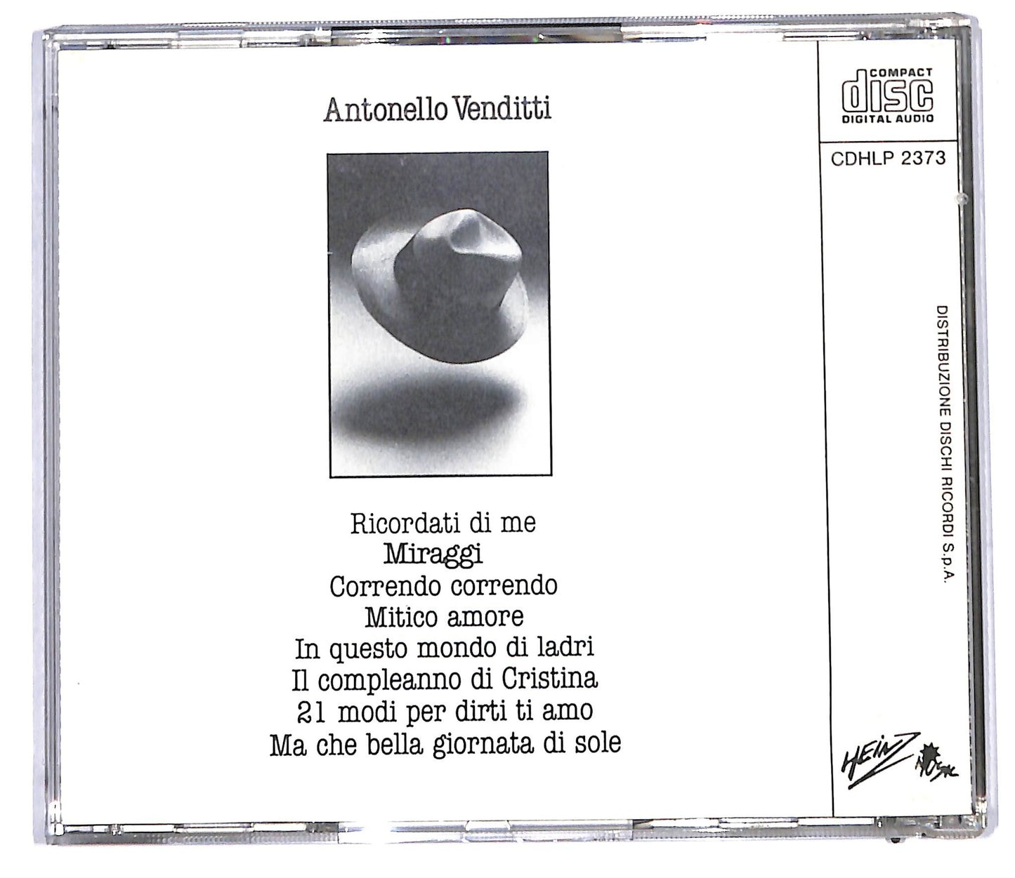 EBOND Antonello Venditti - In Questo Mondo Di Ladri CD CD097126