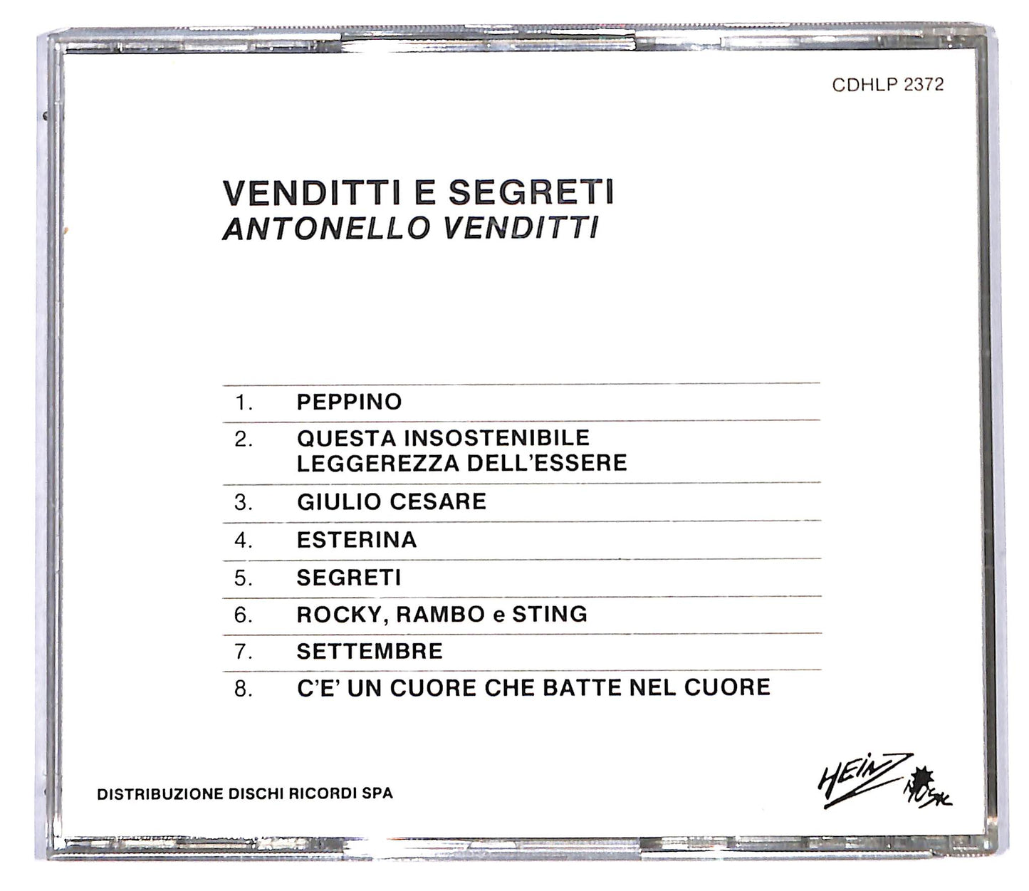EBOND Antonello Venditti - Venditti E Segreti CD CD097127