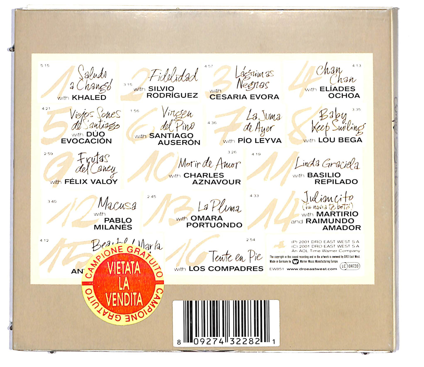 EBOND Compay Segundo - Duets CD CD097203
