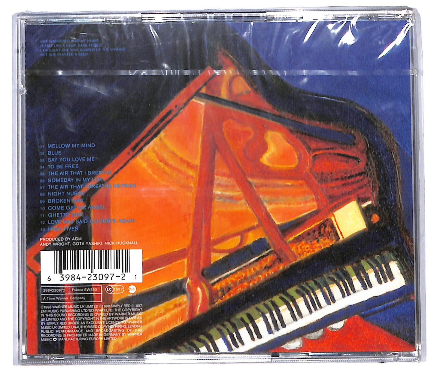 EBOND Simply Red - Blue CD CD097218