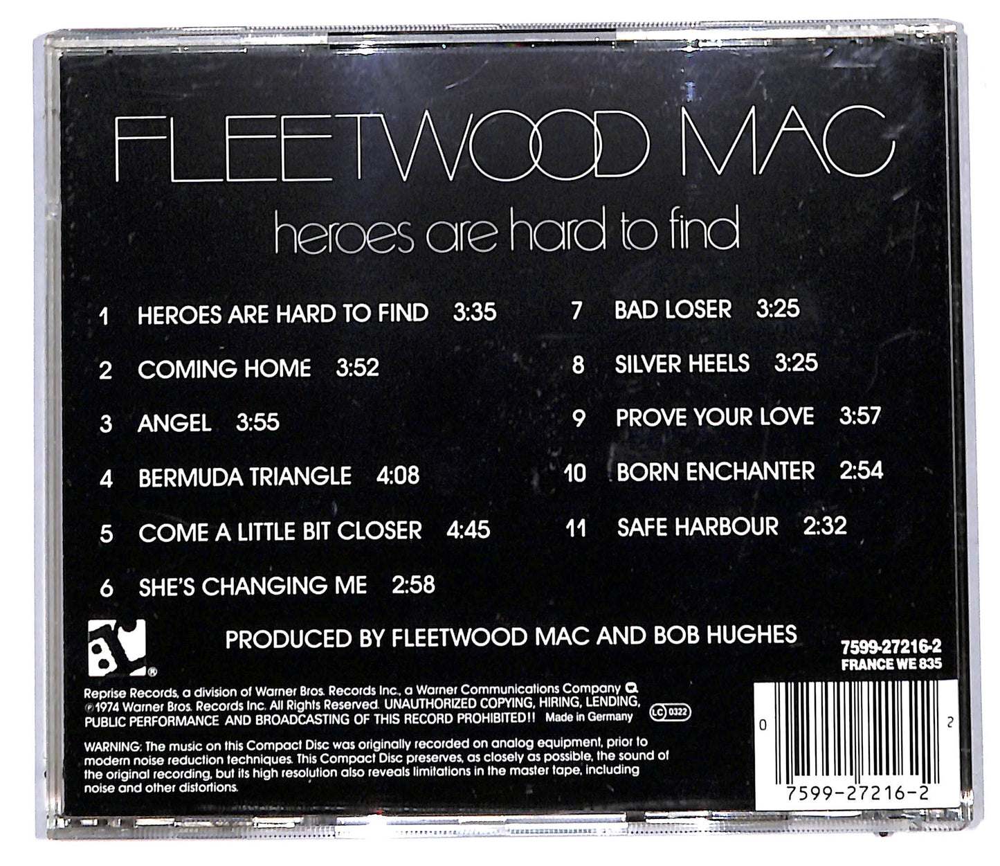 EBOND Fleetwood Mac - Heroes Are Hard To Find CD CD097264