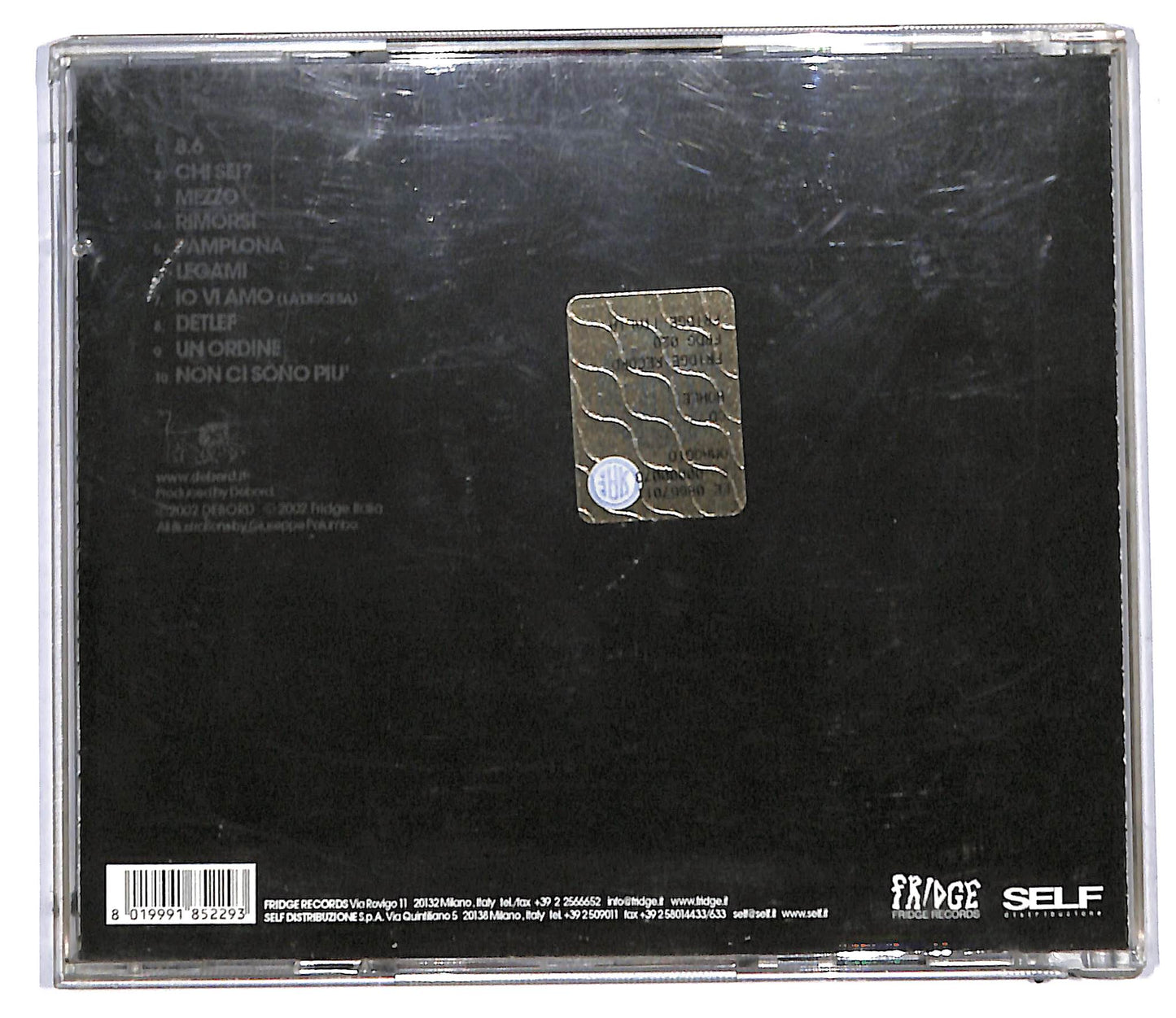 EBOND Debord - Hohle CD CD097302