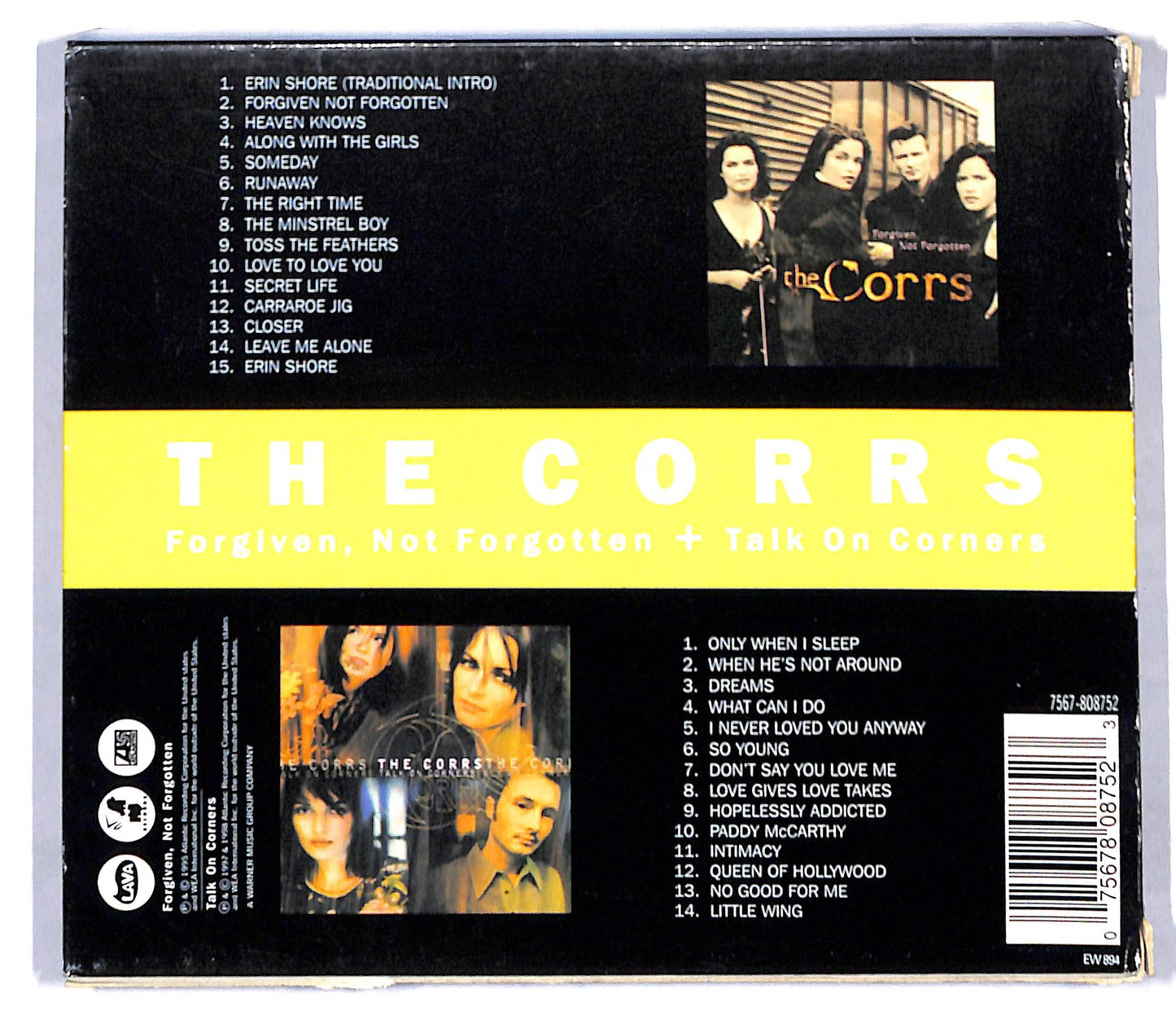 EBOND The Corrs - Forgiven, Not Forgotten + Talk On Corners CD CD097313