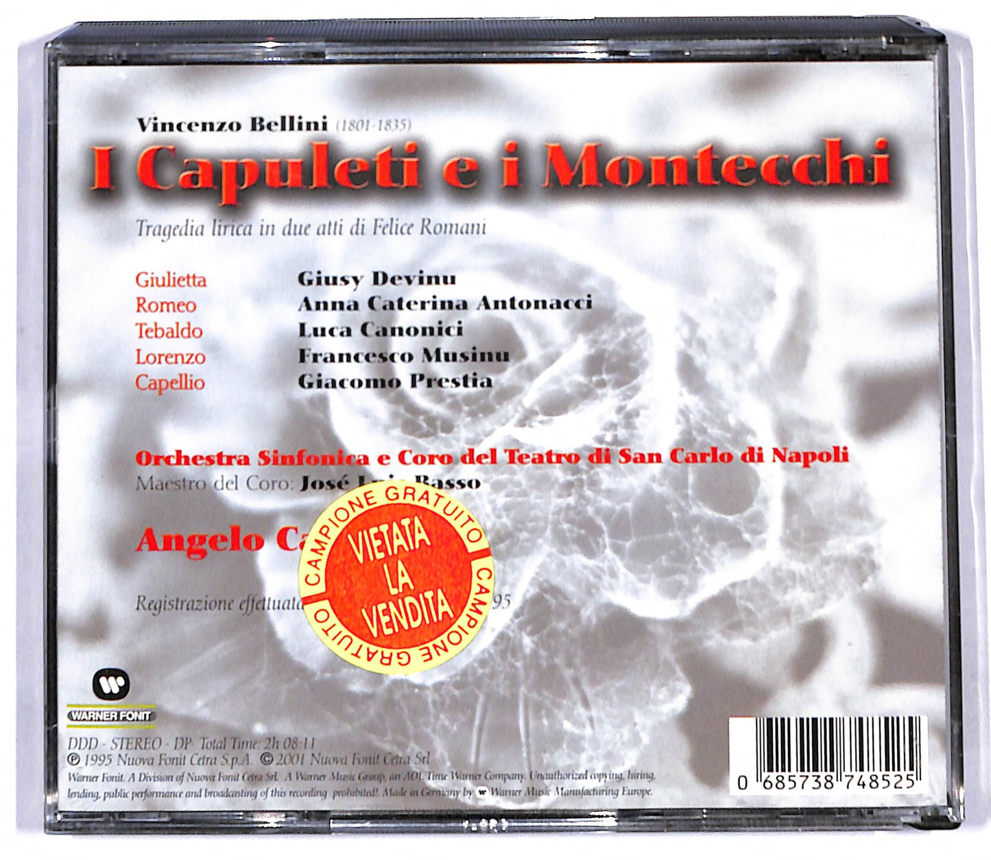 EBOND Bellini - I Capuleti E I Montecchi CD CD097320