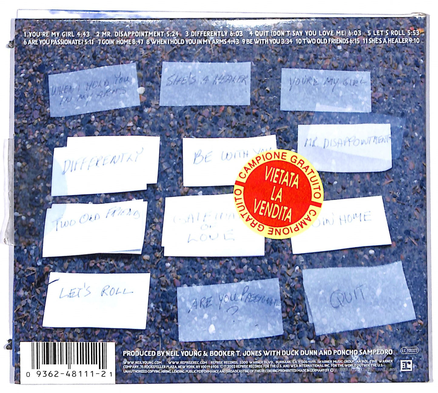 EBOND Neil Young - Are You Passionate? (Digipak) CD CD097331