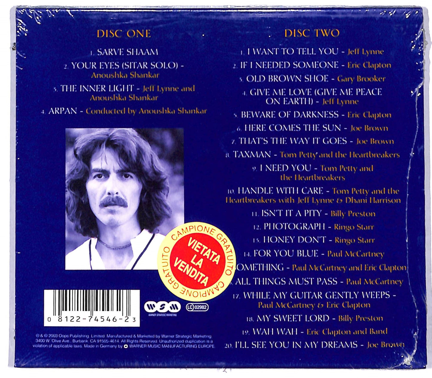 EBOND Various - Concert For George (2CD) CD097422